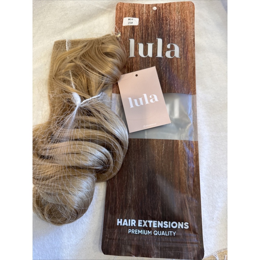 LULA Hair Extension HALO MO4 25# Blonde PREMIUM QUALITY NEW W TAGS